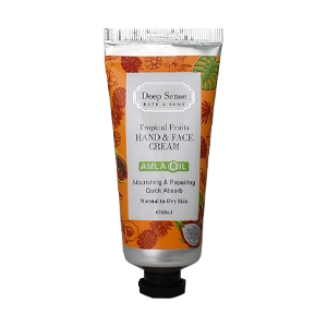 کرم مرطوب کننده تیوپی پوست های خشک و معمولی میوه های استوایی دیپ سنس حجم 60 میلی لیتر