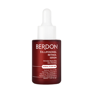 سرم ضد چروک رتینول 5 درصد پوست های خشک و معمولی بردون حجم 30 میلی لیتر