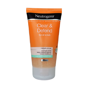 اسکراب ضد لک نوتروژینا مدل Clear & Defend حجم 150 میلی لیتر