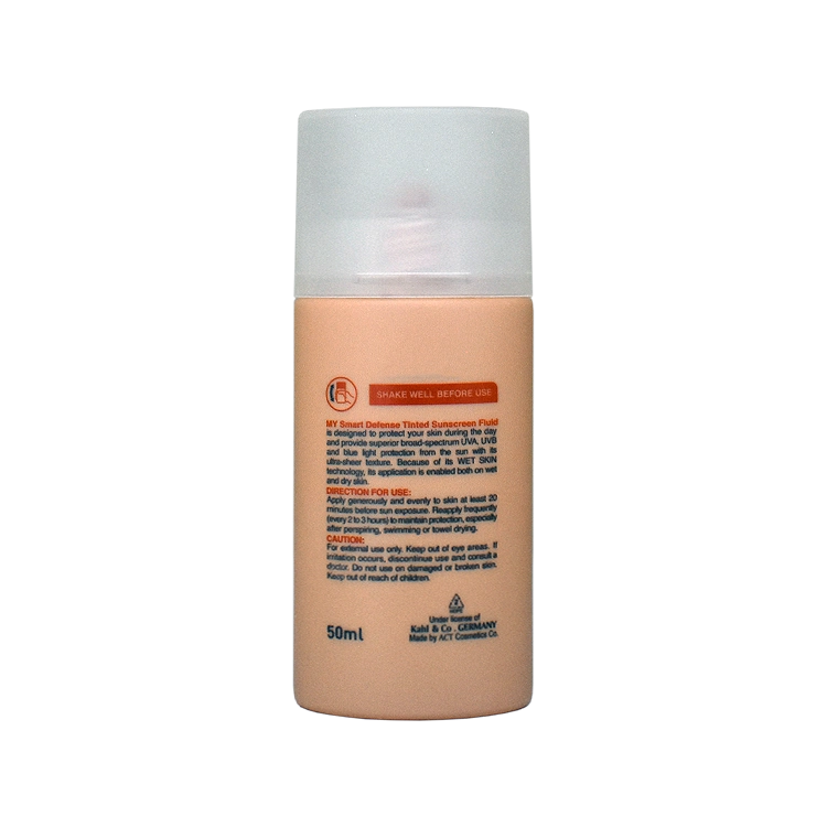 خرید فلویید ضد آفتاب رنگی اسمارت دیفنس مای SPF50 حجم 50 میلی لیتر