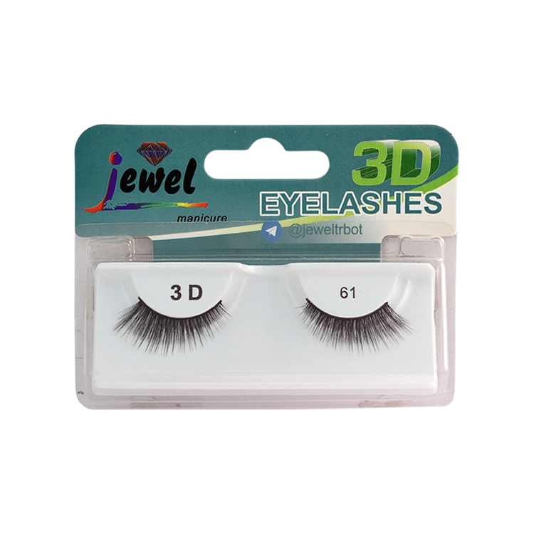 مژه مصنوعی سه بعدی جیول کد 61