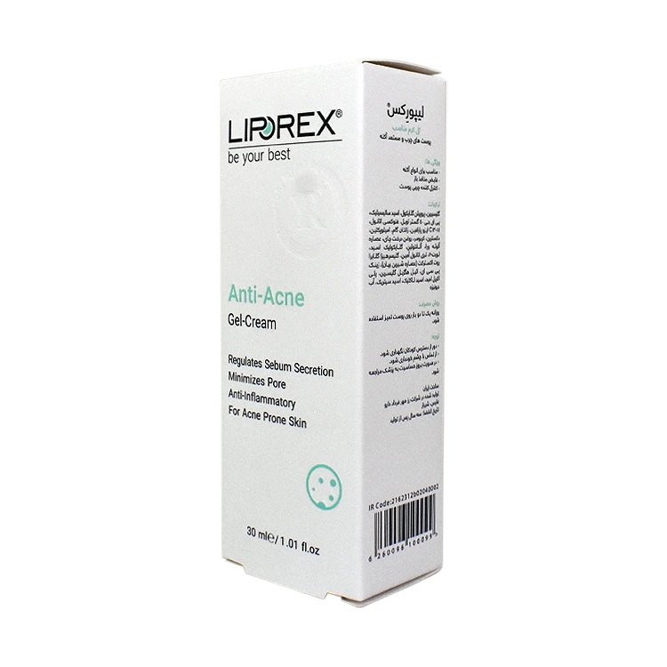 قیمت ژل کرم ضد جوش لیپورکس حجم 30 میلی لیتر