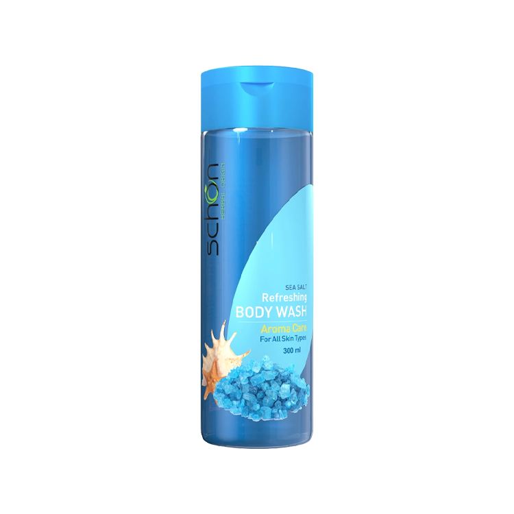 شامپو بدن نمک دریا شون حجم 300 میلی لیتر