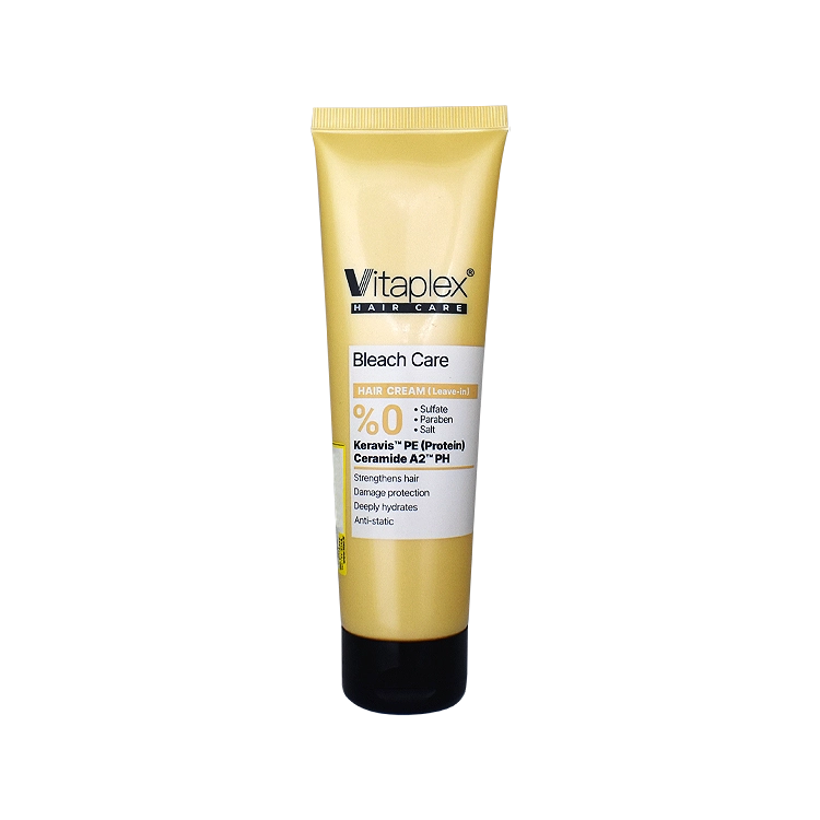 کرم مو بعد از حمام موهای دکلره شده ویتاپلکس حجم 150 میلی لیتر