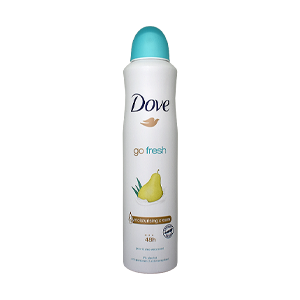 اسپری ضد تعریق زنانه داو مدل Go Fresh گلابی و آلوئه ورا حجم 250 میلی لیتر