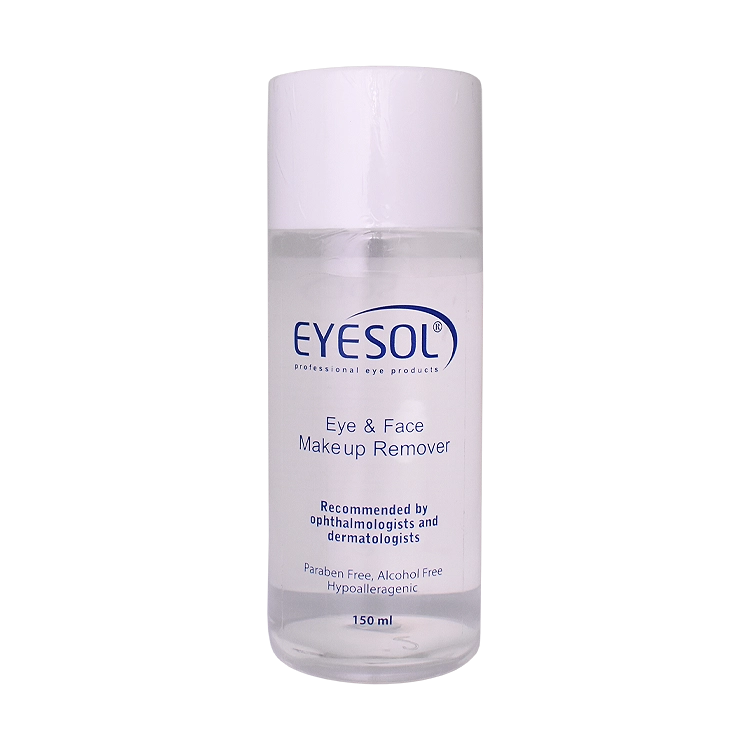 محلول پاک کننده آرایش تک فاز آیسول حجم 150 میلی لیتر