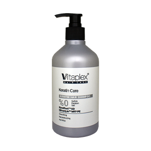 شامپو فاقد سولفات موهای کراتین شده ویتاپلکس حجم 500 میلی لیتر