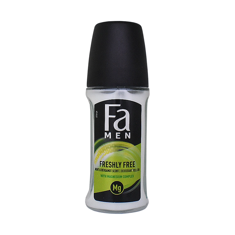 مام رول مردانه فا مدل Freshly Free Mint حجم 50 میلی لیتر