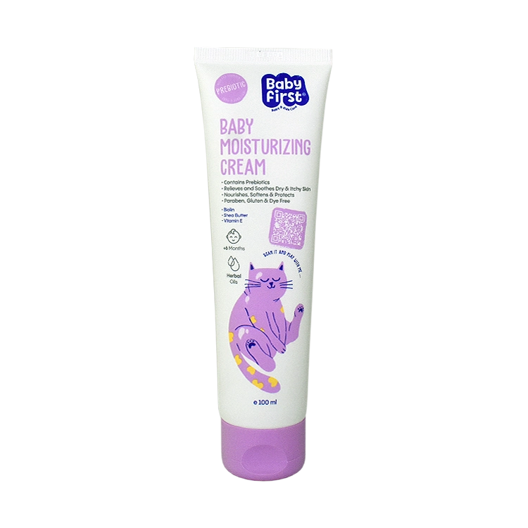 کرم مرطوب کننده کودک بیبی فرست حجم 100 میلی لیتر