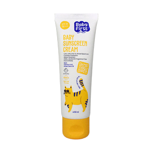 کرم ضد آفتاب کودک بیبی فرست SPF30 حجم 50 میلی لیتر