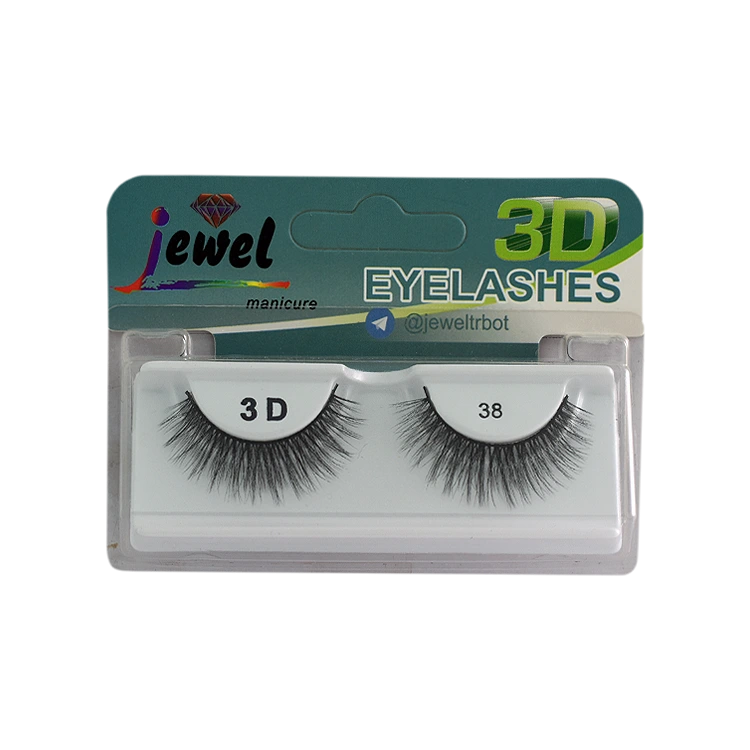 مژه مصنوعی سه بعدی جیول کد 38