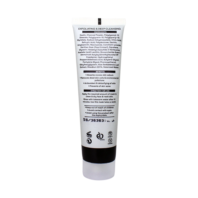 خرید ماسک زغال صورت و گردن ژنوبایوتیک حجم 100 میلی لیتر