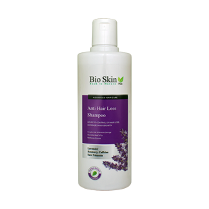 شامپو ضد ریزش و تقویت کننده لوندر بایو اسکین حجم 200 میلی لیتر