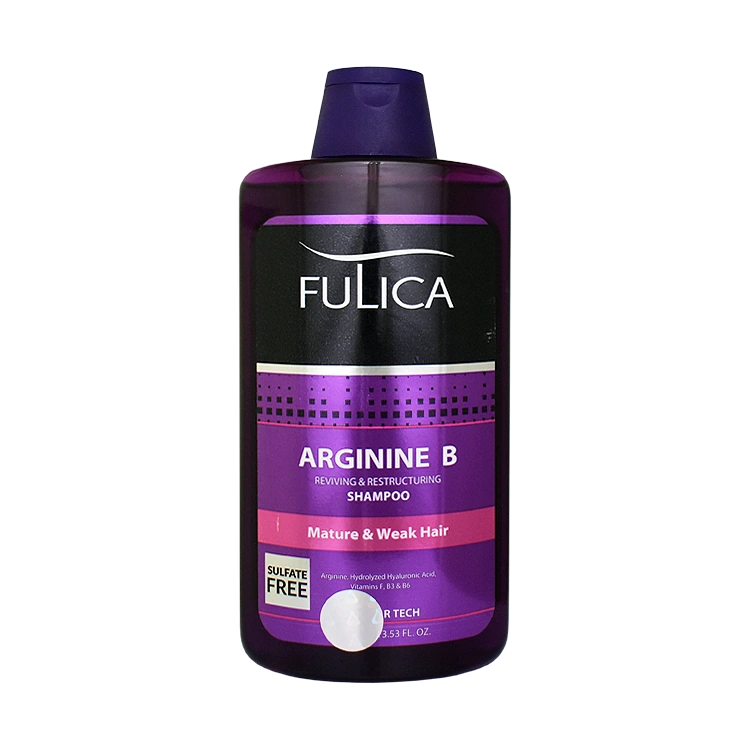 شامپو فاقد سولفات تقویت کننده و براق کننده فولیکا مدل Arginine B حجم 400 میلی لیتر