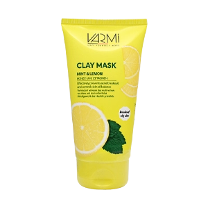 ماسک خاک رسی ضد جوش نعنا و لیمو وارمی حجم 150 میلی لیتر