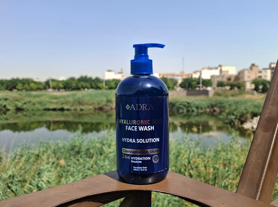 نقد و بررسی ژل شستشوی صورت هیالورونیک اسید آدرا حجم 500 میلی لیتر