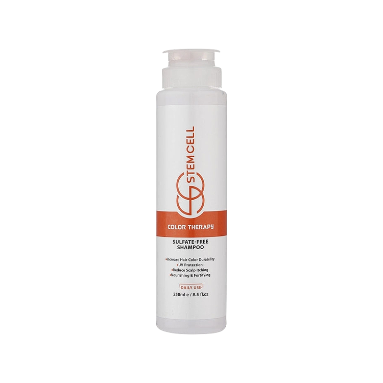 شامپو فاقد سولفات موهای رنگ شده و هایلایت شده استم سل حجم 250 میلی لیتر