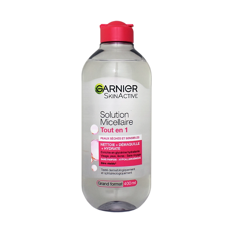 میسلار واتر پوست حساس گارنیه حجم 400 میلی لیتر