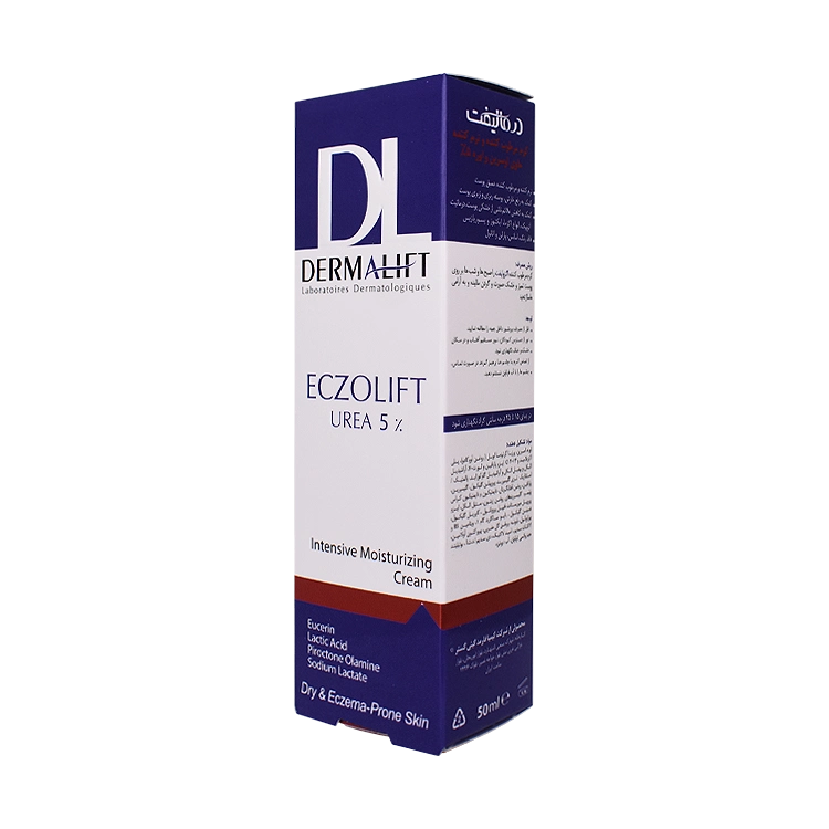 قیمت کرم مرطوب کننده اوره 5 درصد اکزولیفت درمالیفت حجم 50 میلی لیتر