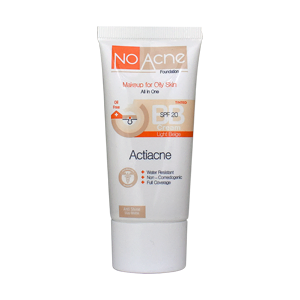 بی بی کرم بژ روشن پوست های چرب و جوشدار نو آکنه SPF20 حجم 40 میلی لیتر