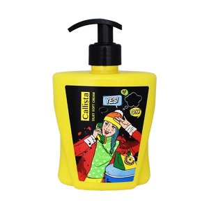 لوسیون دست صورت و بدن کالیستا زرد مدل Selena حجم 400 میلی لیتر