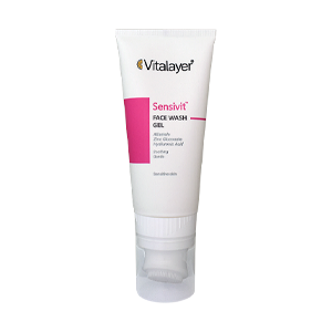 ژل شستشوی صورت پوست حساس سنسی ویت ویتالیر حجم 200 میلی لیتر