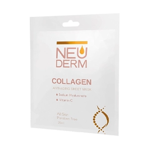ماسک صورت کلاژن نئودرم حجم 25 میلی لیتر