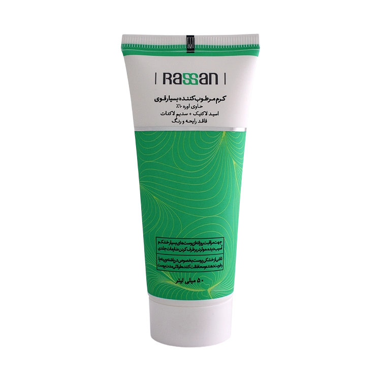 کرم مرطوب کننده اوره 10 درصد راسن حجم 50 میلی لیتر