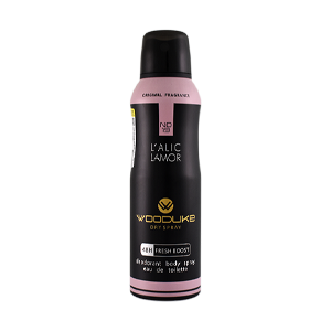اسپری بدن زنانه وودلایک مدل Lalic Lamor حجم 200 میلی لیتر