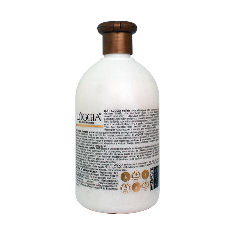 خرید شامپو فاقد سولفات مولتی پروتئینه لوجیا حجم 500 میلی لیتر