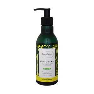ژل شستشوی صورت پوست های مختلط و چرب درخت چای و بامبو دیپ سنس حجم 250 میلی لیتر