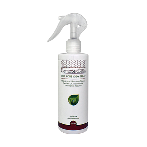 اسپری ضد جوش بدن دمودکسیلین حجم 250 میلی لیتر