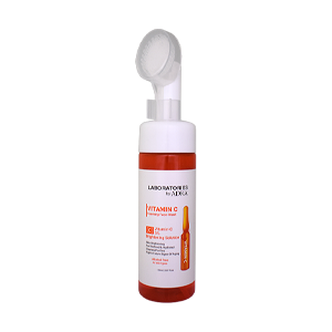 فوم شستشوی صورت ویتامین سی 5 درصد آدرا لابراتوریز حجم 150 میلی لیتر