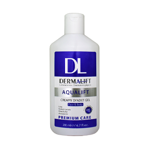 ژل شستشوی صورت کرمی آکوالیفت درمالیفت حجم 200 میلی لیتر