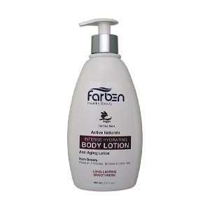 لوسیون بدن پوست خشک روغن آرگان فاربن حجم 400 میلی لیتر