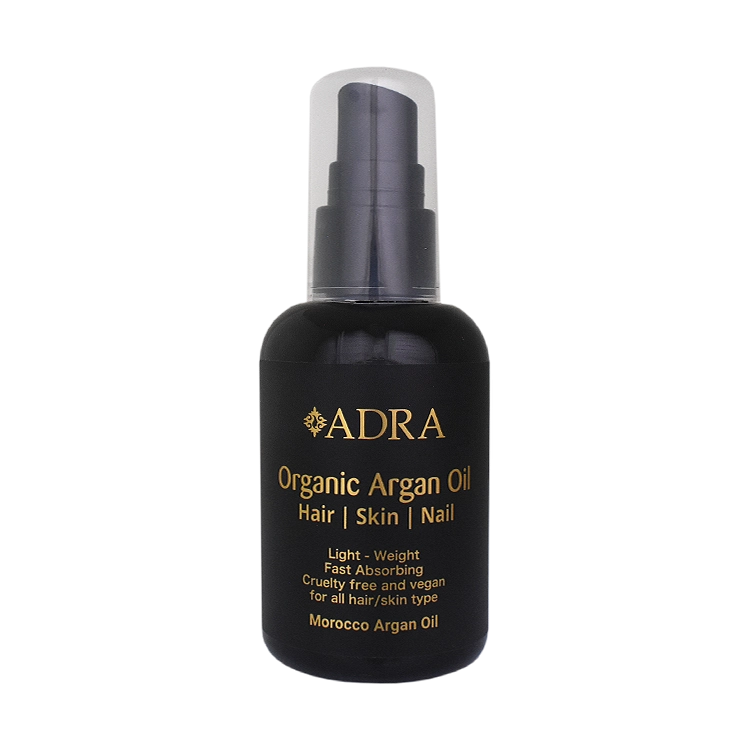 روغن آرگان ارگانیک آدرا حجم 80 میلی لیتر