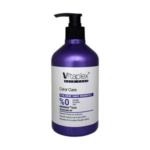 شامپو فاقد سولفات موهای رنگ شده ویتاپلکس حجم 500 میلی لیتر