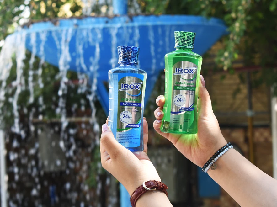 نقد و بررسی دهانشویه ضد پوسیدگی آنتی پلاک ایروکس حجم 250 میلی لیتر