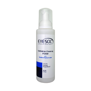 فوم شستشوی پلک و مژه آیسول حجم 175 میلی لیتر