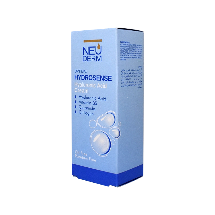 قیمت کرم آبرسان فاقد چربی اپتیمال هیدروسنس نئودرم حجم 50 میلی لیتر