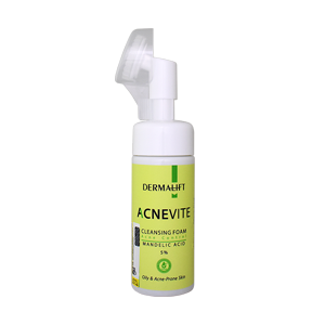 فوم شستشوی پوست چرب و جوشدار آکنه ویت درمالیفت حجم 150 میلی لیتر