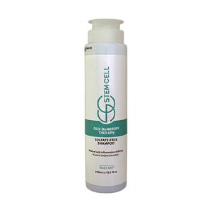 شامپو ضد شوره فاقد سولفات موهای چرب استم سل حجم 250 میلی لیتر