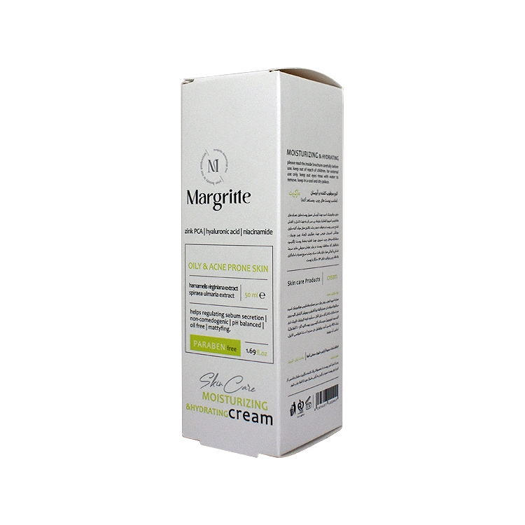 خرید کرم آبرسان و مرطوب کننده پوست های چرب و جوشدار مارگریت حجم 50 میلی لیتر