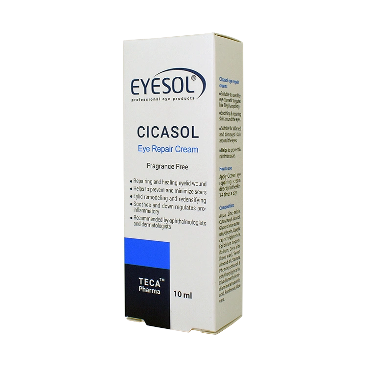 قیمت کرم ترمیم کننده دور چشم سیکاسول آیسول حجم 10 میلی لیتر
