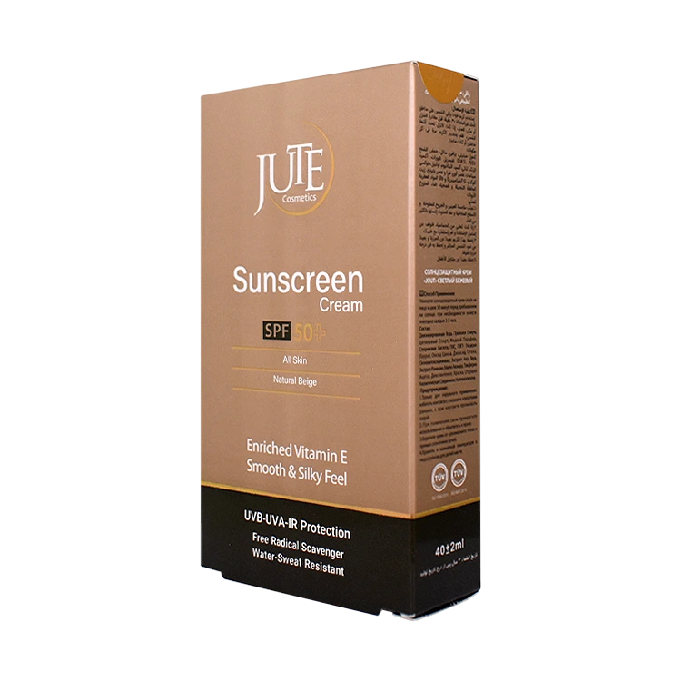 قیمت کرم ضد آفتاب بژ طبیعی انواع پوست ژوت SPF50 حجم 50 میلی لیتر