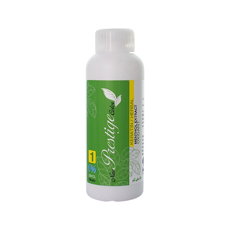 کرم اکسیدان گیاهی کراتینه 6 درصد نیو پرستیژ حجم 150 میلی لیتر