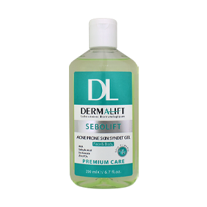 ژل شستشوی صورت پوست های چرب و جوشدار سبولیفت درمالیفت حجم 200 میلی لیتر