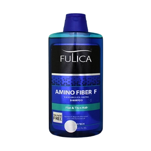 شامپو فاقد سولفات تقویت کننده و حجم دهنده فولیکا مدل Amino Fiber F حجم 400 میلی لیتر