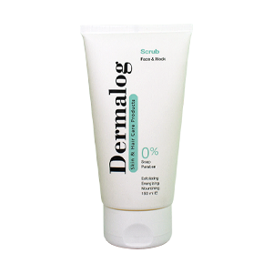 اسکراب صورت و گردن درمالوگ حجم 150 میلی لیتر