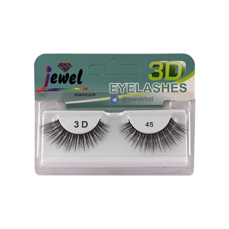 مژه مصنوعی سه بعدی جیول کد 45